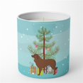 thumbnail image 1 of Carolines Treasures BB2949CDL 3.75 x 3.25 in. Unisex Portuguese Sheepdog Dog Merry Christmas Tree 10 oz Decorative Soy Candle, 1 of 5