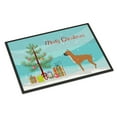 thumbnail image 1 of Carolines Treasures BB2971JMAT Boxer Merry Christmas Tree Door Mat Indoor Rug or Outdoor Welcome Mat 24x36 Doormat  24H, 1 of 4