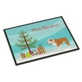 thumbnail image 1 of Carolines Treasures BB2980MAT English Bulldog Merry Christmas Tree Indoor or Outdoor Mat 18x27, 1 of 2