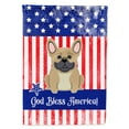 thumbnail image 1 of Carolines Treasures BB3005CHF Patriotic USA French Bulldog Cream Flag Canvas House Size, 1 of 4