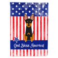 thumbnail image 1 of Carolines Treasures BB3104GF Patriotic USA English Toy Terrier Garden Size Flag, 1 of 2