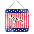 thumbnail image 1 of Carolines Treasures BB3283DS66 USA Patriotic Dalmatian Wall or Door Hanging Prints, 1 of 1