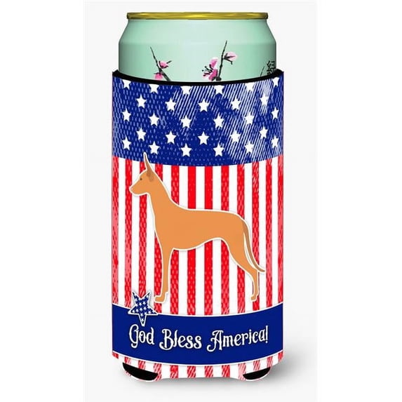 Carolines Treasures BB3288TBC USA Patriotic Pharaoh Hound Tall Boy Beverage Insulator Hugger