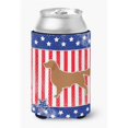 thumbnail image 1 of Carolines Treasures BB3304CC USA Patriotic Golden Retriever Can or Bottle Hugger, 1 of 1