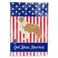 thumbnail image 1 of Carolines Treasures BB3322GF USA Patriotic Red Border Collie Flag Garden Size  Small multicolor, 1 of 2