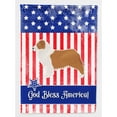 thumbnail image 1 of Carolines Treasures BB3333CHF USA Patriotic Australian Shepherd Dog Flag Canvas House Size  Large multicolor, 1 of 4