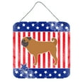 thumbnail image 1 of Carolines Treasures BB3347DS66 USA Patriotic Pug Wall or Door Hanging Prints, 1 of 1