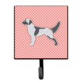 thumbnail image 1 of Carolines Treasures BB3581SH4 English Setter Checkerboard Pink Leash or Key Holder, 1 of 1