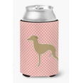 thumbnail image 1 of Caroline's Treasures BB3614CC Italian Greyhound Checkerboard Pink Can or Bottle Hugger, Can Hugger, multicolor, 1 of 5