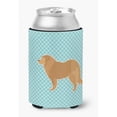 thumbnail image 1 of Caroline's Treasures BB3725CC Caucasian Shepherd Dog Checkerboard Blue Can or Bottle Hugger, Can Hugger, multicolor, 1 of 5