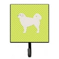 thumbnail image 1 of Carolines Treasures BB3827SH4 Polish Tatra Sheepdog Checkerboard Green Leash or Key Holder, 1 of 1
