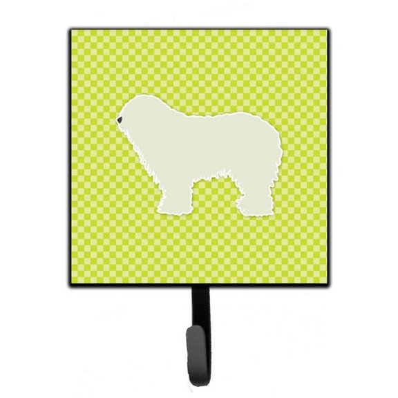 Carolines Treasures BB3855SH4 Komondor Checkerboard Green Leash or Key Holder