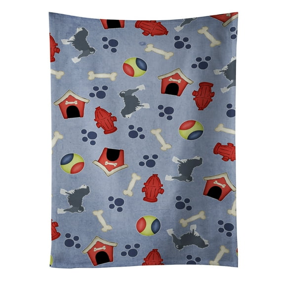 Carolines Treasures BB3935KTWL Lowchen Dog House Collection Kitchen Towel 15 X 28" multicolor