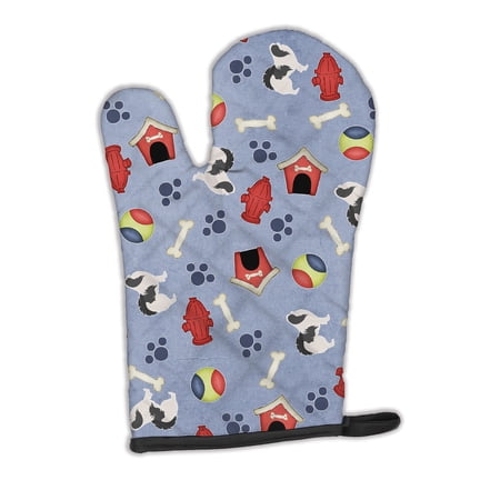 Japanese Chin Dog House Collection Oven Mitt
