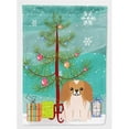 thumbnail image 1 of Caroline's Treasures BB4228CHF Merry Christmas Tree Pekingnese Red White Flag Canvas House Size , Large, multicolor, 1 of 4