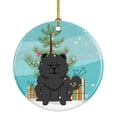 thumbnail image 1 of Carolines Treasures BB4268CO1 Merry Christmas Tree Chow Chow Black Ceramic Ornament 3 in multicolor, 1 of 3