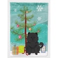 thumbnail image 1 of Carolines Treasures BB4268GF Merry Christmas Tree Chow Chow Black Flag Garden Size, 1 of 3