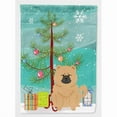 thumbnail image 1 of Caroline's Treasures BB4269GF Merry Christmas Tree Chow Chow Cream Flag Garden Size , Small, multicolor, 1 of 3