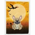 thumbnail image 1 of Caroline's Treasures BB4276GF Halloween French Bulldog Cream Flag Garden Size , Small, multicolor, 1 of 3