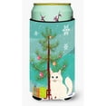 thumbnail image 1 of Carolines Treasures BB4413TBC Turkish Angora Cat Merry Christmas Tree Tall Boy Beverage Insulator Hugger  Tall Boy, 1 of 1