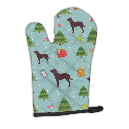 Christmas American Water Spaniel Oven Mitt