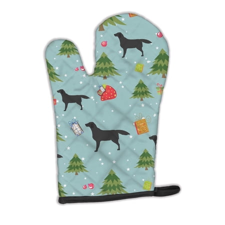 Christmas Black Labrador Retriever Oven Mitt