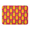 thumbnail image 1 of Carolines Treasures BB5136RUG Pineapples on Pink Machine Washable Memory Foam Mat 19 X 27" multicolor, 1 of 4