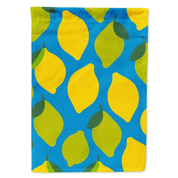 Carolines Treasures BB5150GF Lemons and Limes Flag Garden Size Small multicolor