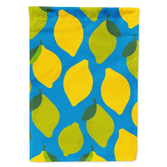 Carolines Treasures BB5150GF Lemons and Limes Flag Garden Size Small multicolor
