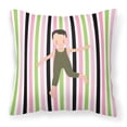 thumbnail image 1 of Carolines Treasures BB5182PW1818 Boy Dancer Bikatard Fabric Decorative Pillow  18H x18W multicolor, 1 of 2