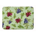 thumbnail image 1 of Carolines Treasures BB5208RUG Berries in Green Machine Washable Memory Foam Mat 19 X 27" multicolor, 1 of 4
