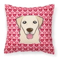 thumbnail image 1 of Carolines Treasures BB5322PW1414 Golden Retriever Fabric Decorative Pillow, 14Hx14W, multicolor, 1 of 4