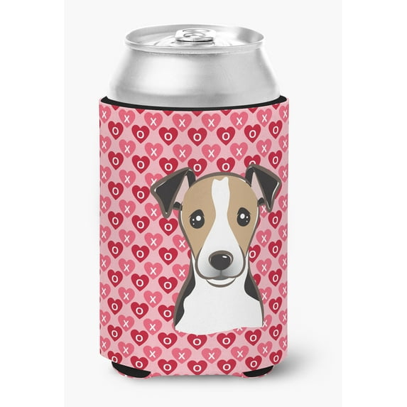 Carolines Treasures BB5331CC Jack Russell Terrier Can or Bottle Hugger Can Hugger multicolor