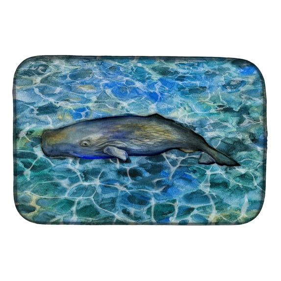 Sperm Whale Cachalot Dish Drying Mat