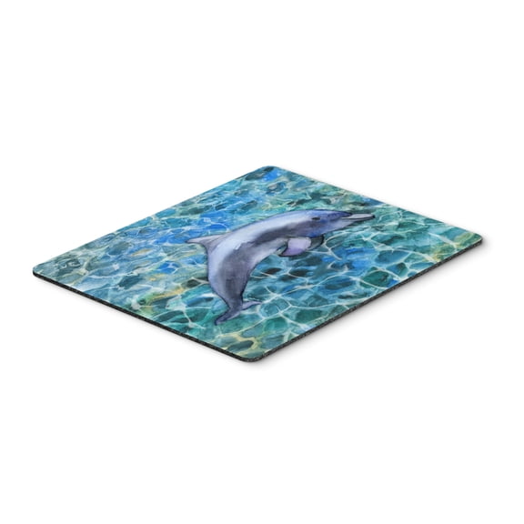 Carolines Treasures BB5339MP Dolphin Mouse Pad Hot Pad or Trivet Large multicolor