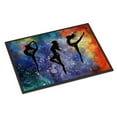 thumbnail image 1 of Carolines Treasures BB5372MAT Dancers Door Mat Indoor Rug or Outdoor Welcome Mat 18x27 Doormat  27"L x 18"W multicolor, 1 of 4