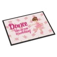thumbnail image 1 of Carolines Treasures BB5390JMAT Ballet Dance Brunette Door Mat Indoor Rug or Outdoor Welcome Mat 24x36 Doormat  36"L x, 1 of 4