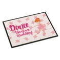 thumbnail image 1 of Carolines Treasures BB5392MAT Ballet Dance Red Hair Door Mat Indoor Rug or Outdoor Welcome Mat 18x27 Doormat  27"L x, 1 of 4