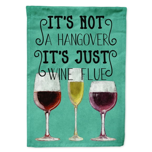 Carolines Treasures BB5409GF Wine Flue Sign Flag Garden Size  Small multicolor