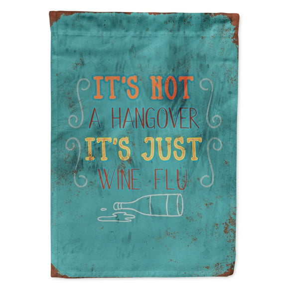 Carolines Treasures BB5426GF Wine Flu Flag Garden Size  Small multicolor