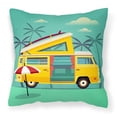 thumbnail image 1 of Carolines Treasures BB5477PW1818 Greatest Adventure Camper Van Fabric Decorative Pillow  18H x18W multicolor, 1 of 2