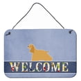thumbnail image 1 of Carolines Treasures BB5490DS812 Cocker Spaniel Welcome Wall or Door Hanging Prints, 1 of 1