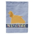thumbnail image 1 of Carolines Treasures BB5490GF Cocker Spaniel Welcome Flag Garden Size  Small multicolor, 1 of 3