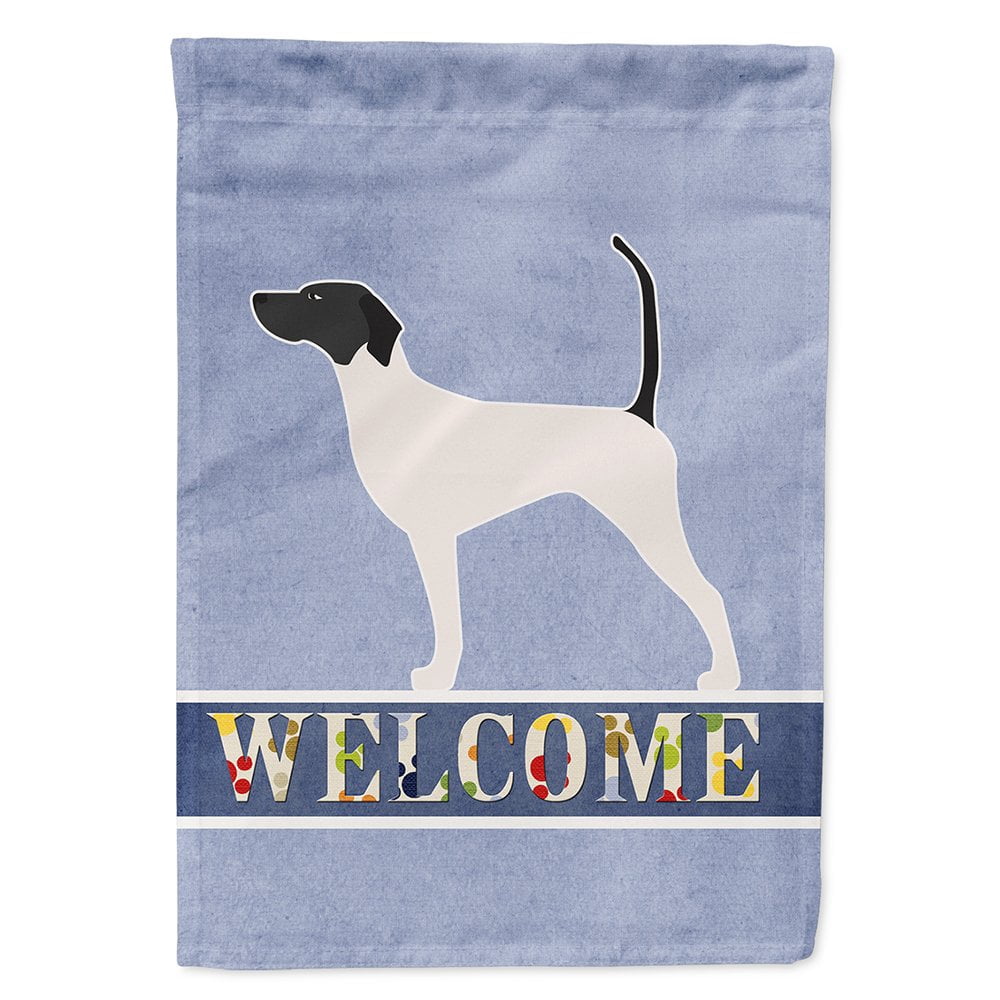 Carolines Treasures BB5499CHF English Pointer Welcome Flag Canvas House ...