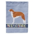 thumbnail image 1 of Carolines Treasures BB5503GF Borzoi Russian Greyhound Welcome Flag Garden Size  Small multicolor, 1 of 3