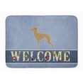 thumbnail image 1 of Carolines Treasures BB5518RUG Italian Greyhound Welcome Machine Washable Memory Foam Mat, 1 of 4
