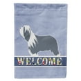 thumbnail image 1 of Carolines Treasures BB5521GF Bearded Collie Welcome Flag Garden Size  Small multicolor, 1 of 3