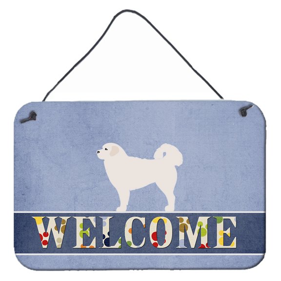 Carolines Treasures BB5531DS812 Polish Tatra Sheepdog Welcome Wall or Door Hanging Prints