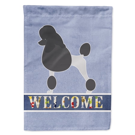 Poodle Welcome Garden Flag