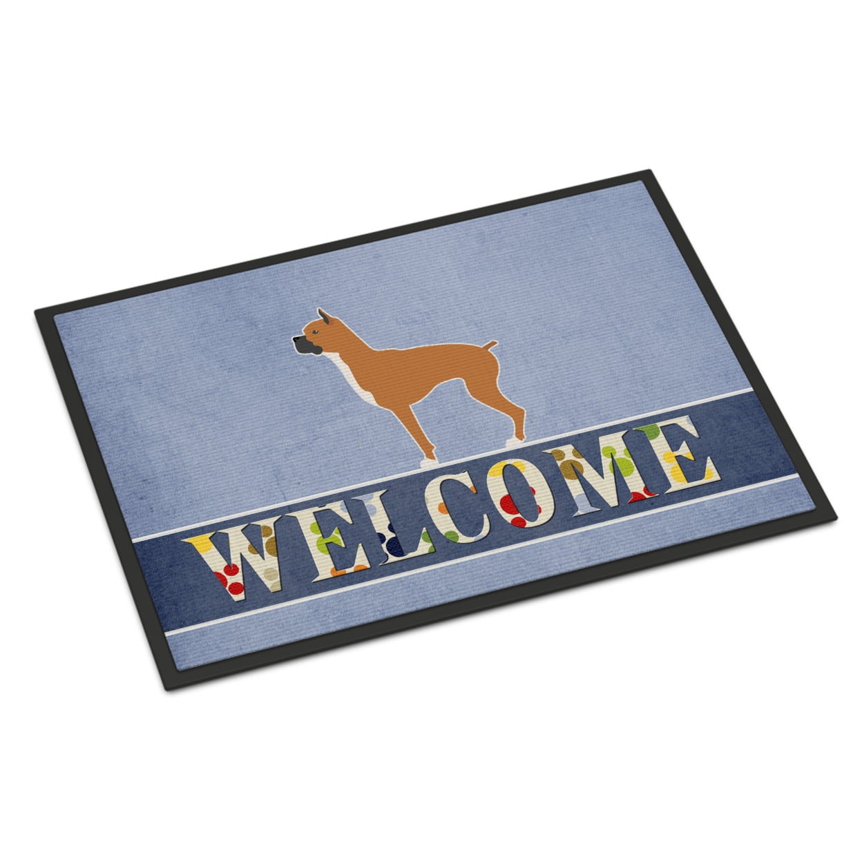 Boxer Welcome Door Mat